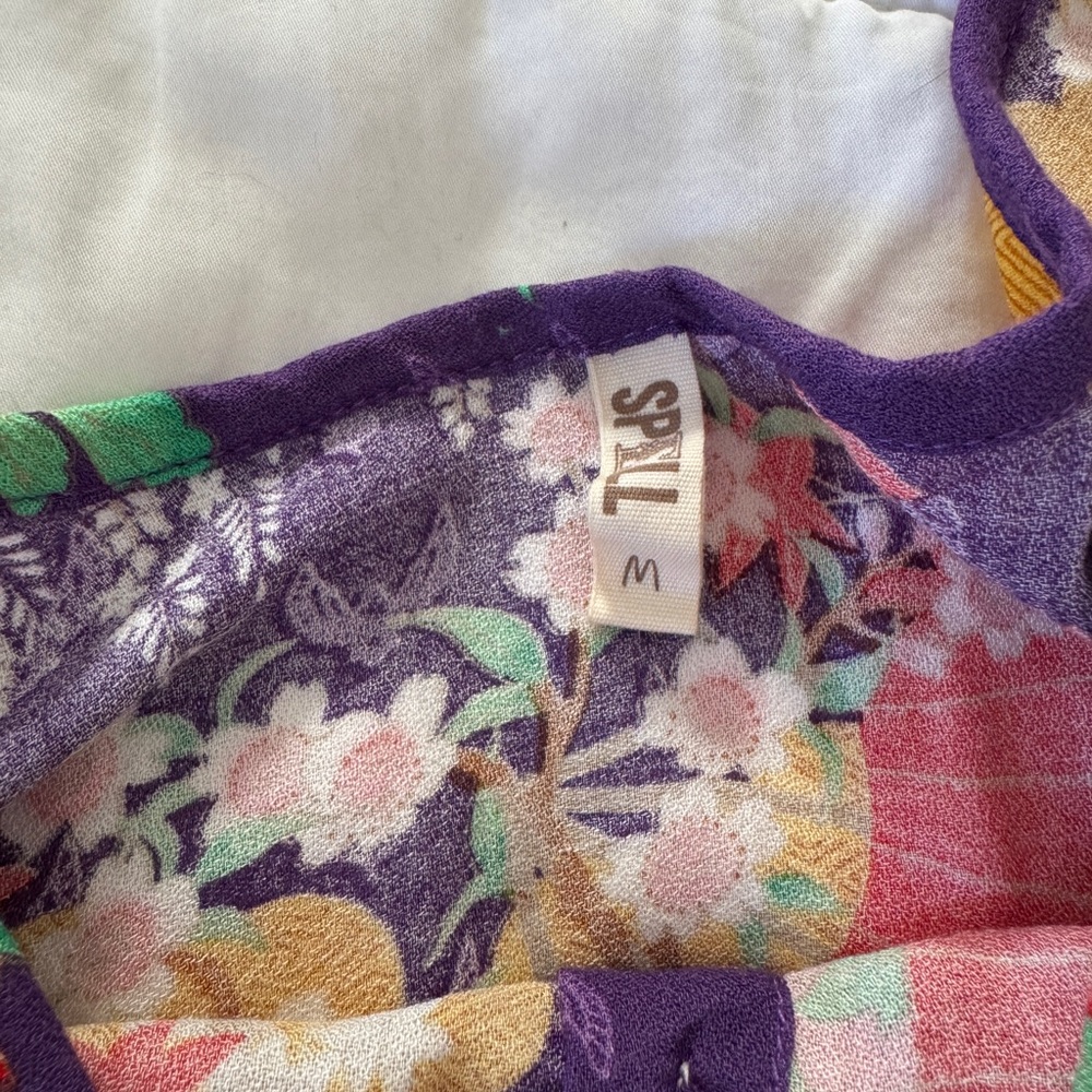 SPELL Wild Horses Lounge PJ Set NWOT - Picture 4 of 4